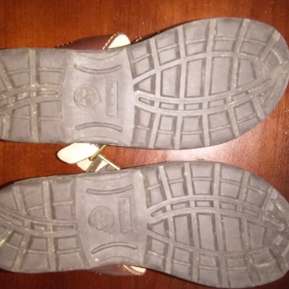 TIMBERLAND LEATHER SANDALS..... EUC main image 4